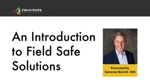screenshot of Field Safe Solutions